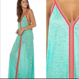 Pitusa Inca Pima Maxi Dress Beach coverup